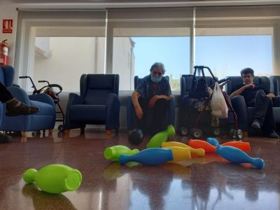 Los y las pacientes de Ita ABB Málaga participan en las Olimpiadas de Seniors Residencias