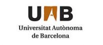 Logo de la universitat autónoma de Barcelona sobre fondo blanco