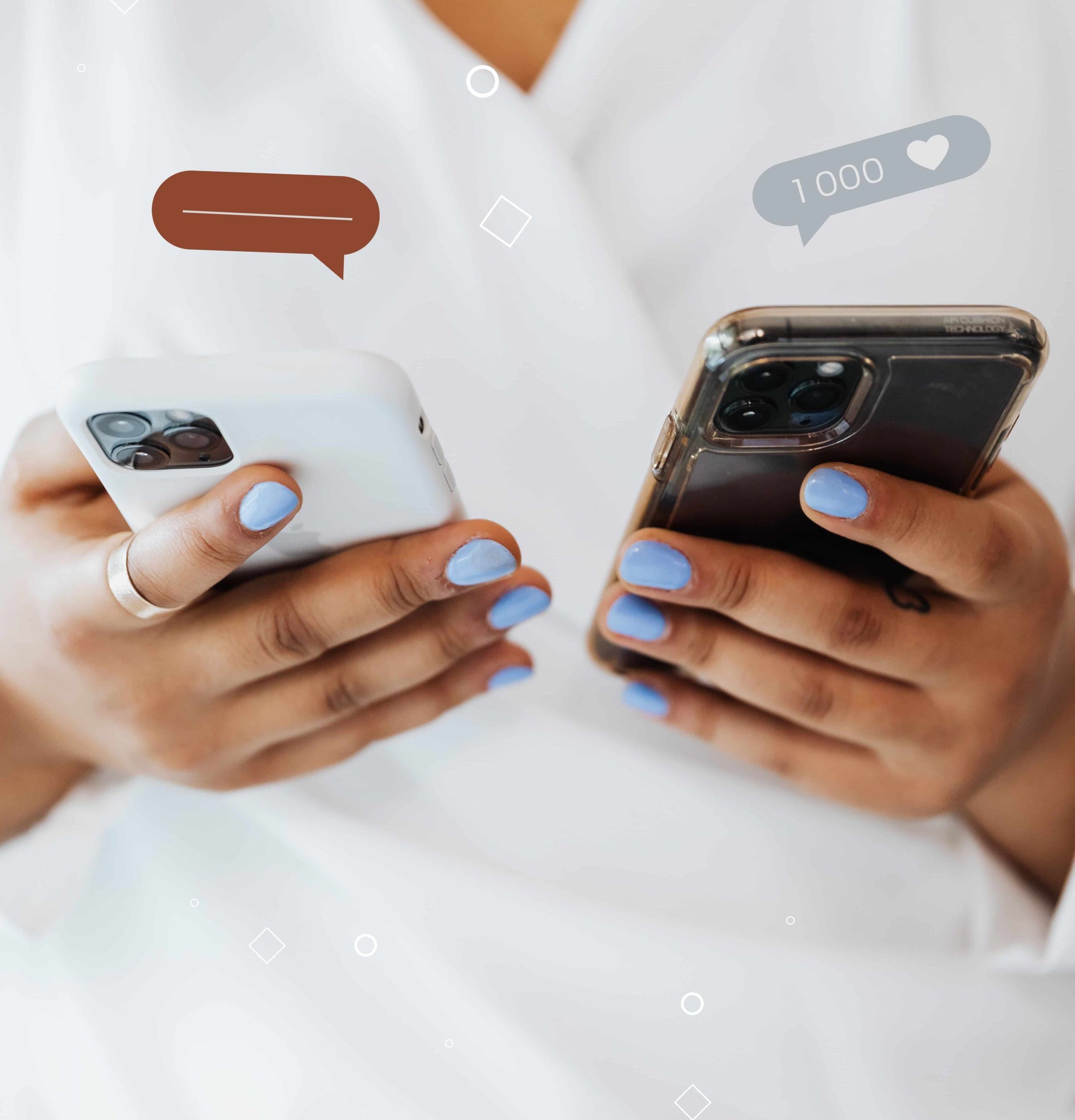 Uso excesivo de redes sociales